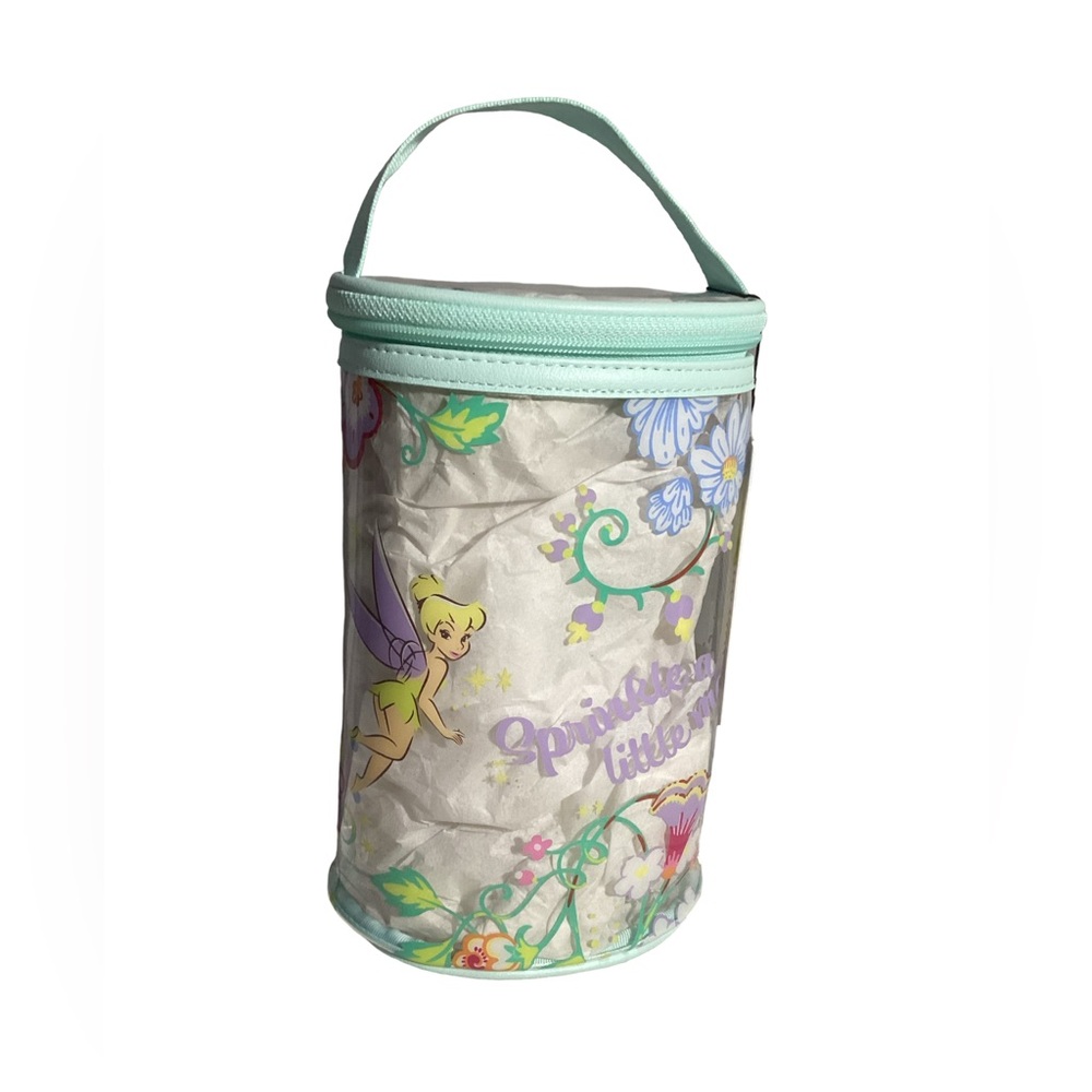 Vera Bradley Disney 100 Tinkerbell Zippered Lotion Cosmetic Case Bag RARE NEW